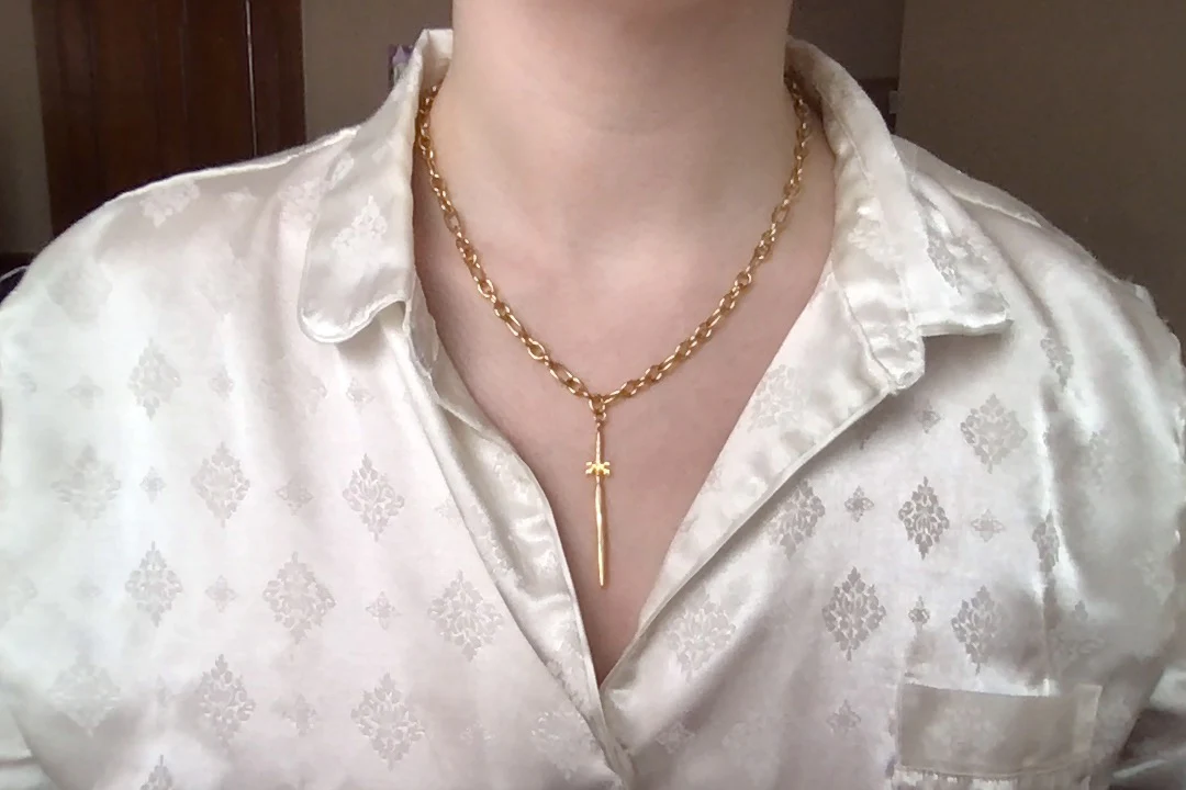 Anxiety Angel Necklace - Image 3
