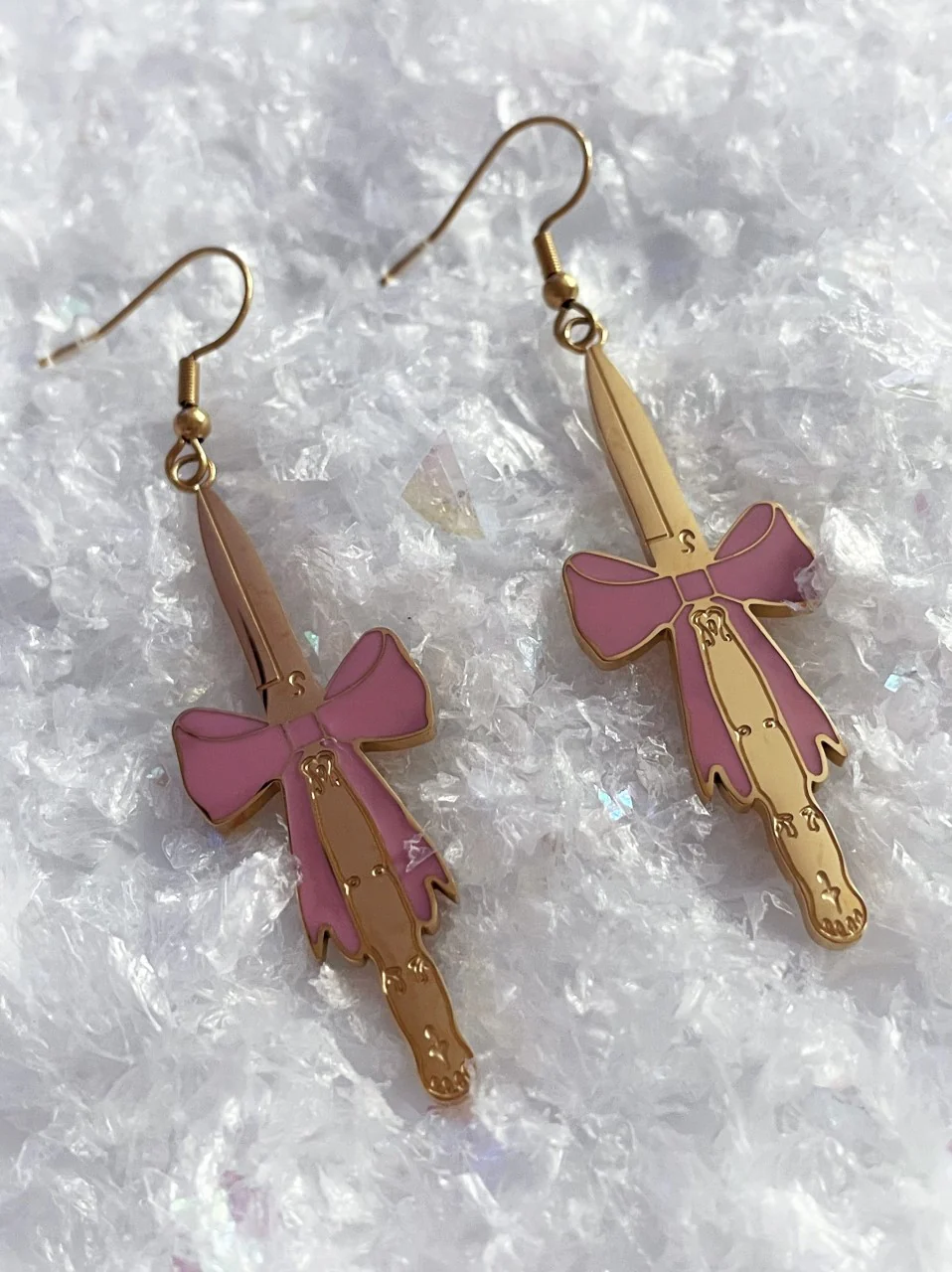 Bow Blade Earrings - Image 4