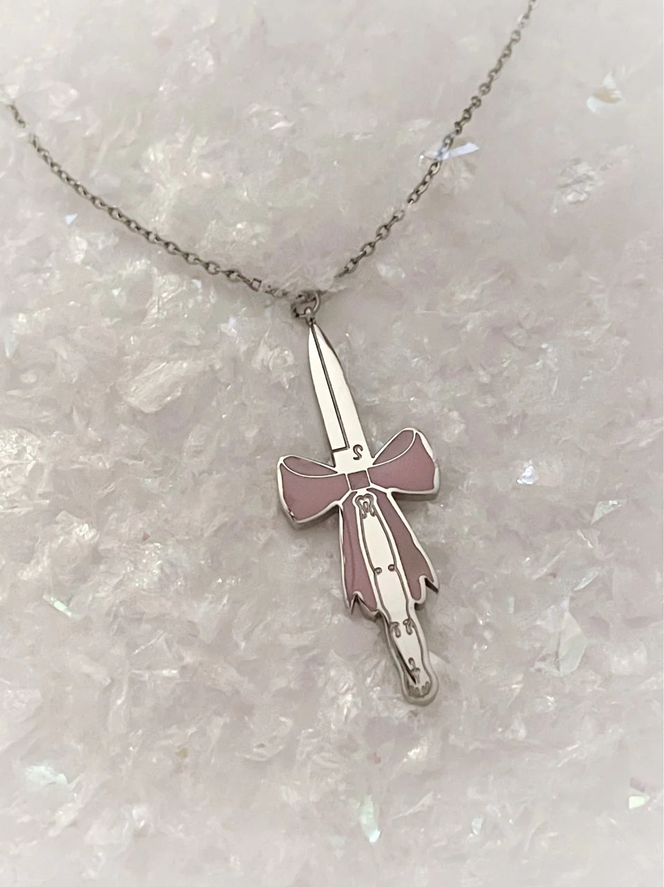 Bow Blade Necklace