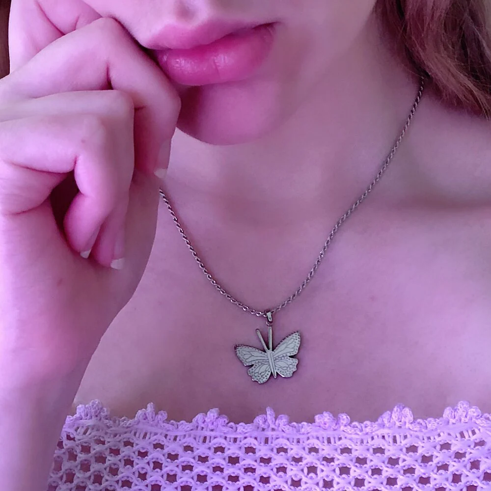 Butterfly Knife Necklace - Image 4