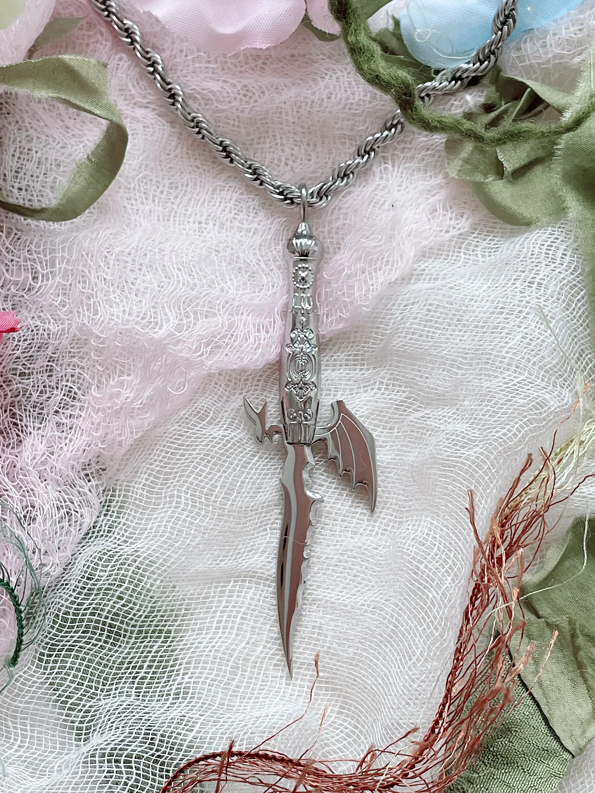 Fantasy Dagger Necklace