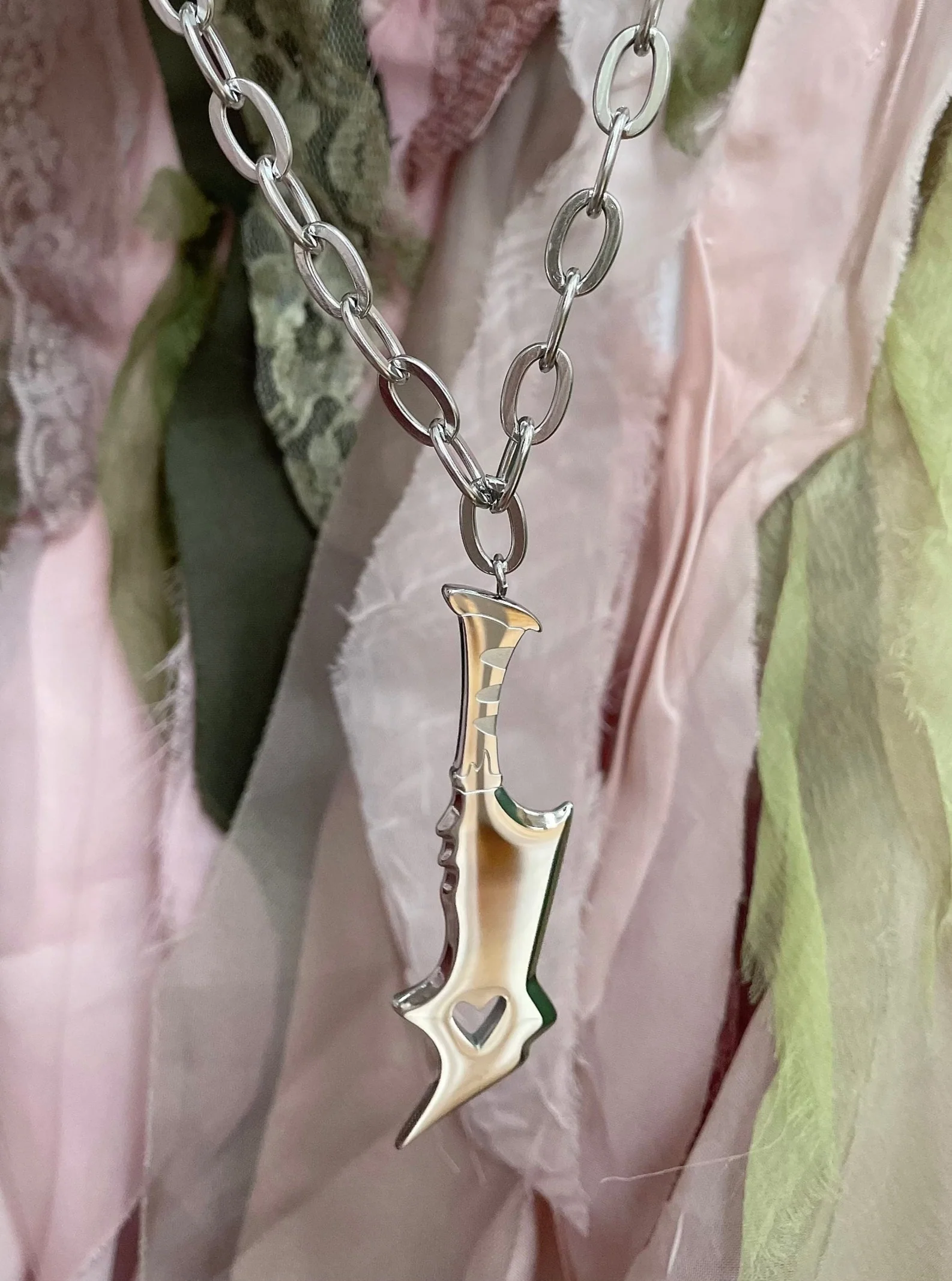 Monster Blade Necklace