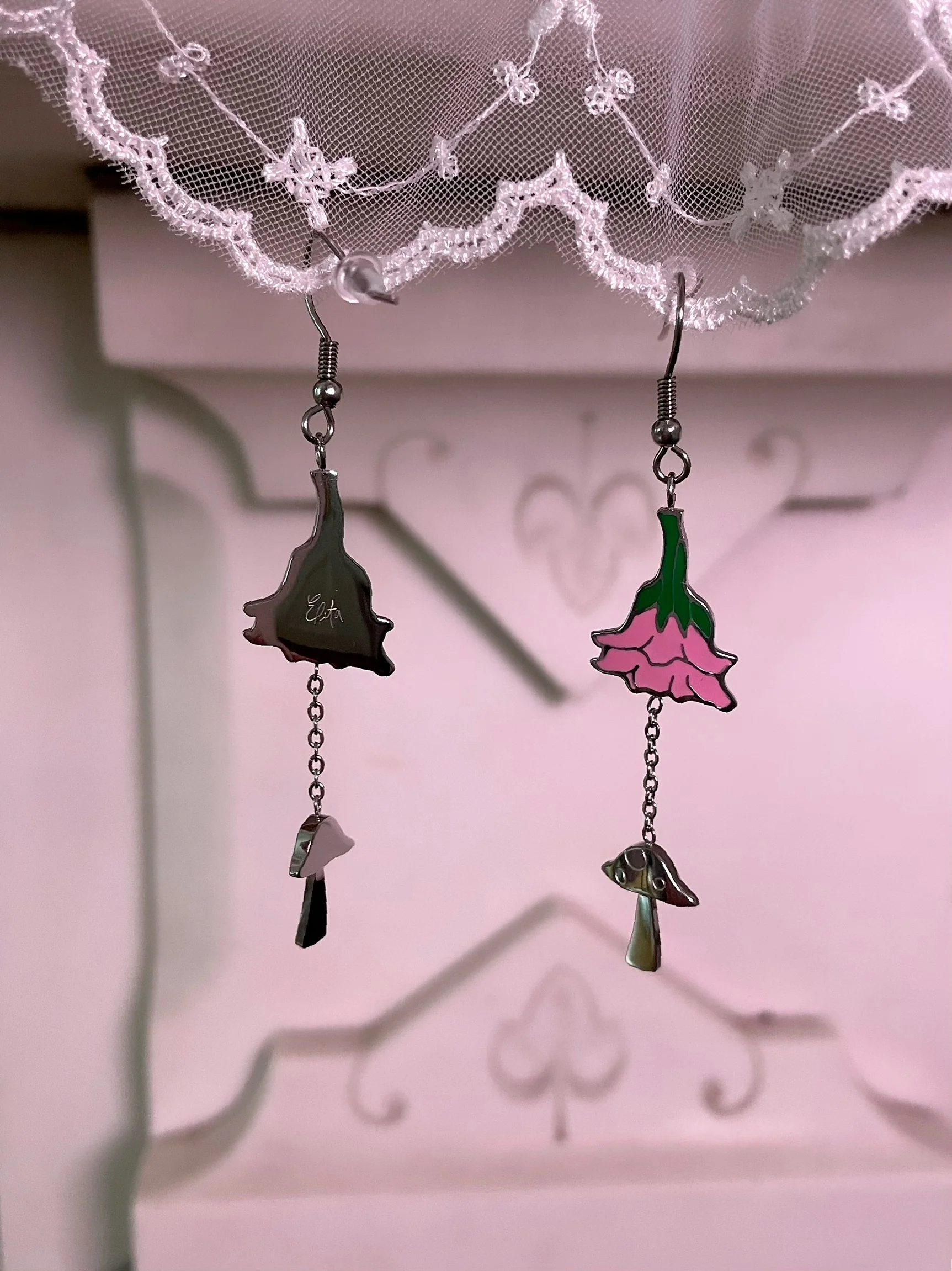 Mushroom Earrings - Image 2