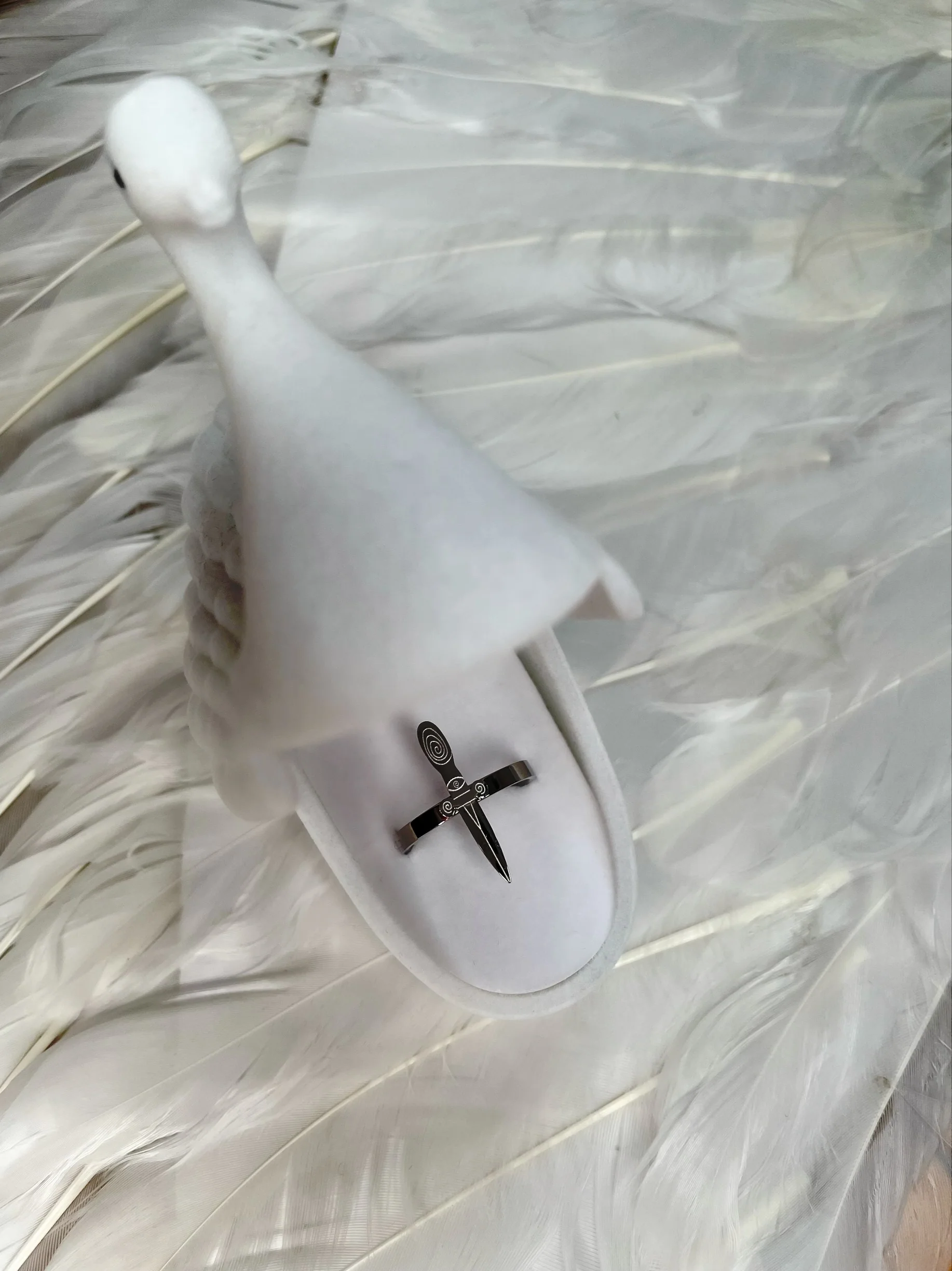 Swirl Knife Ring - Image 6